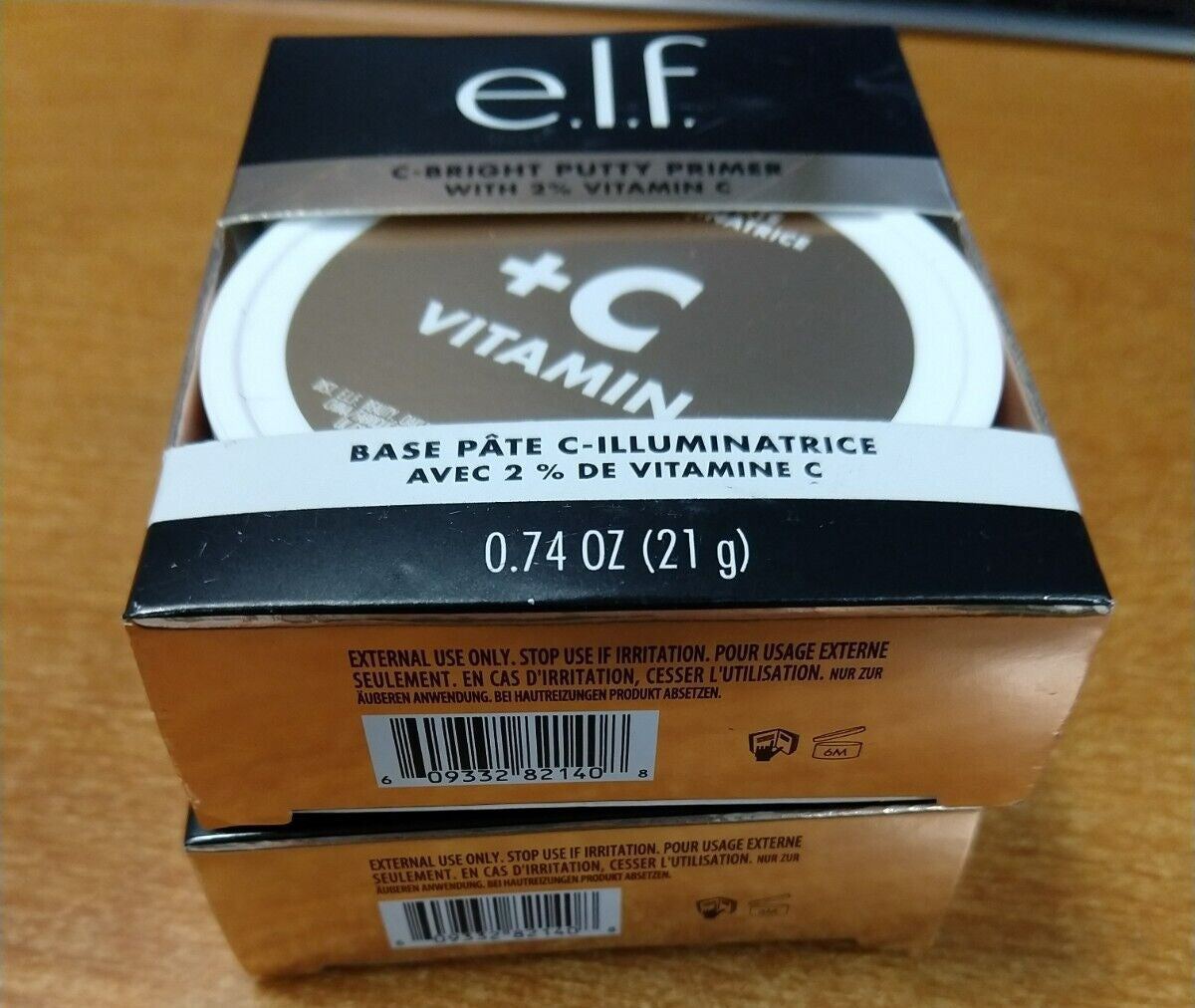 2 Pack Brightening Face Primer with Vitamin C - Evens Skin Tone & Flawless Finish