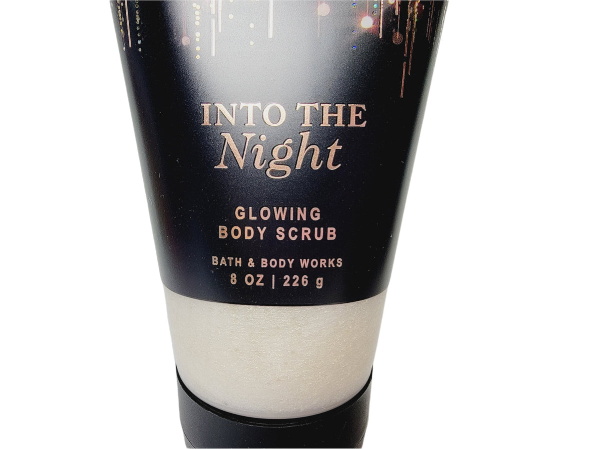 Bath & Body Works INTO THE NIGHT Fragrance Glowing Scrub 8 oz NEW