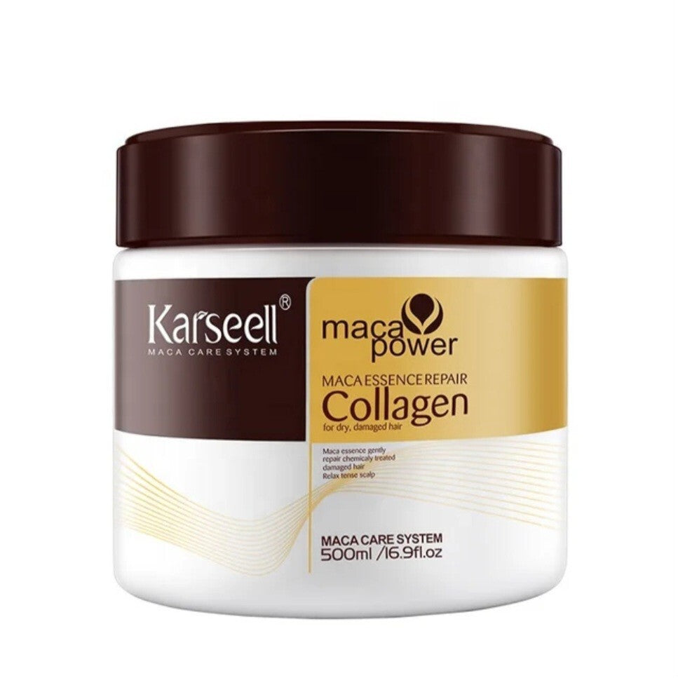 Hair Repair Mask with Collagen & Argan Oil for Damaged Hair - Deep Conditioning