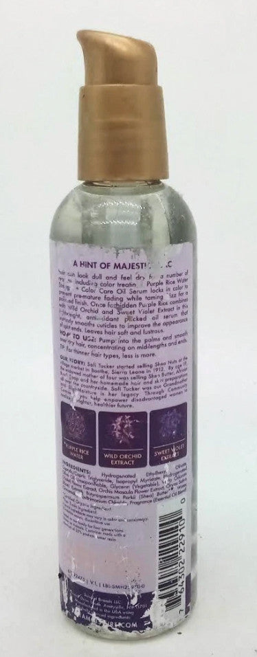 Shea Moisture Hair Oil Serum Strength and Color Care 118mL - New