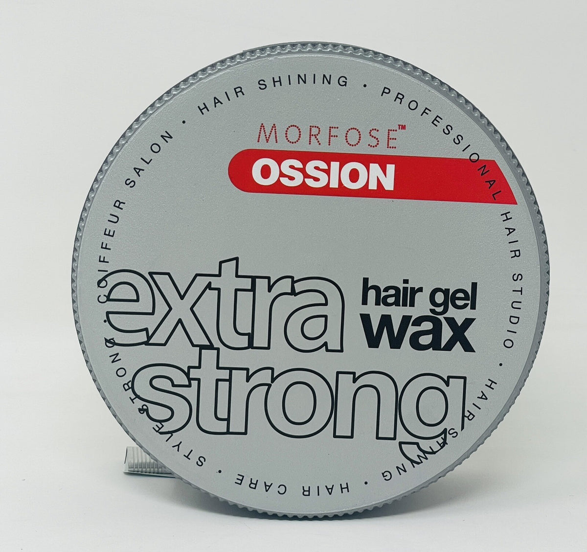 Extra Strong Hair Gel Wax 175ml - Silver - Morfose Ossion