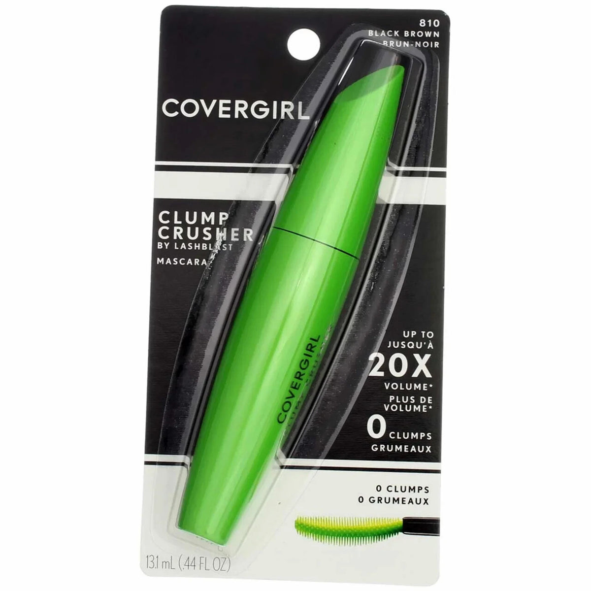 Covergirl Clump Crusher Mascara with Innovative Curved Brush - All Variants