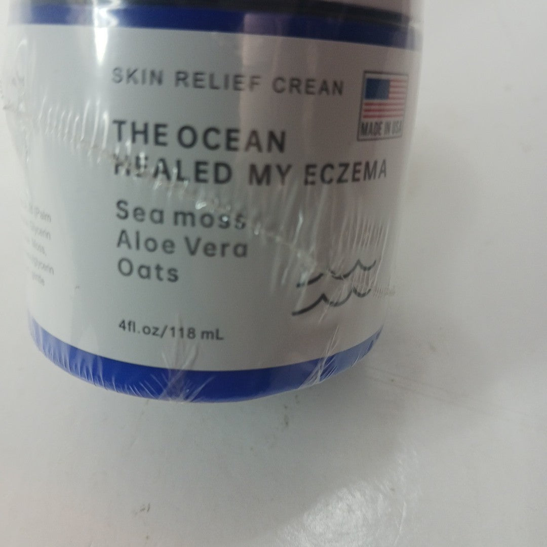 The Ocean Healed My Eczema Skin Cream Sea Moss Aloe Vera Oatmeal