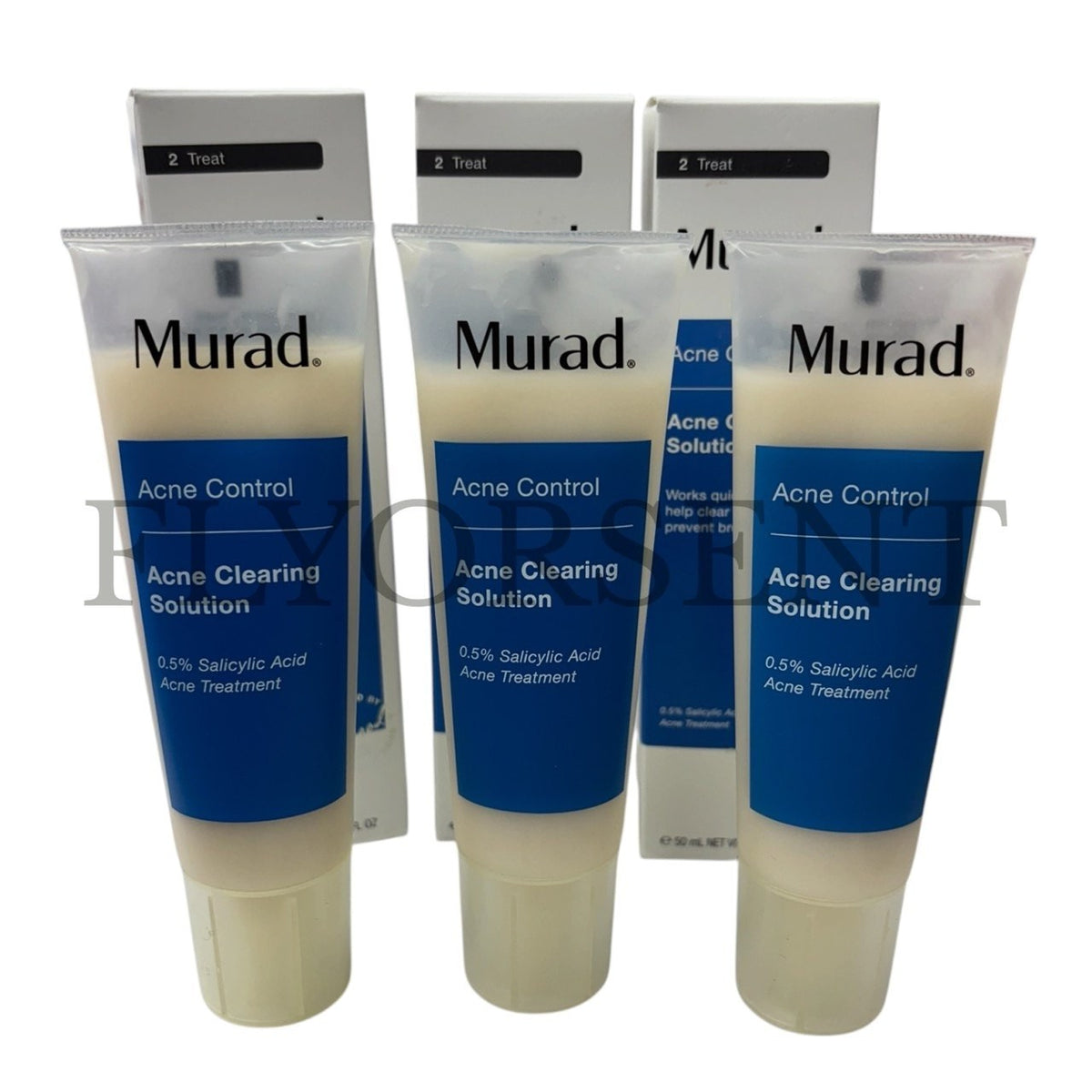 Murad Acne Control Acne Clearing Solution 1.7 oz - Set of 3