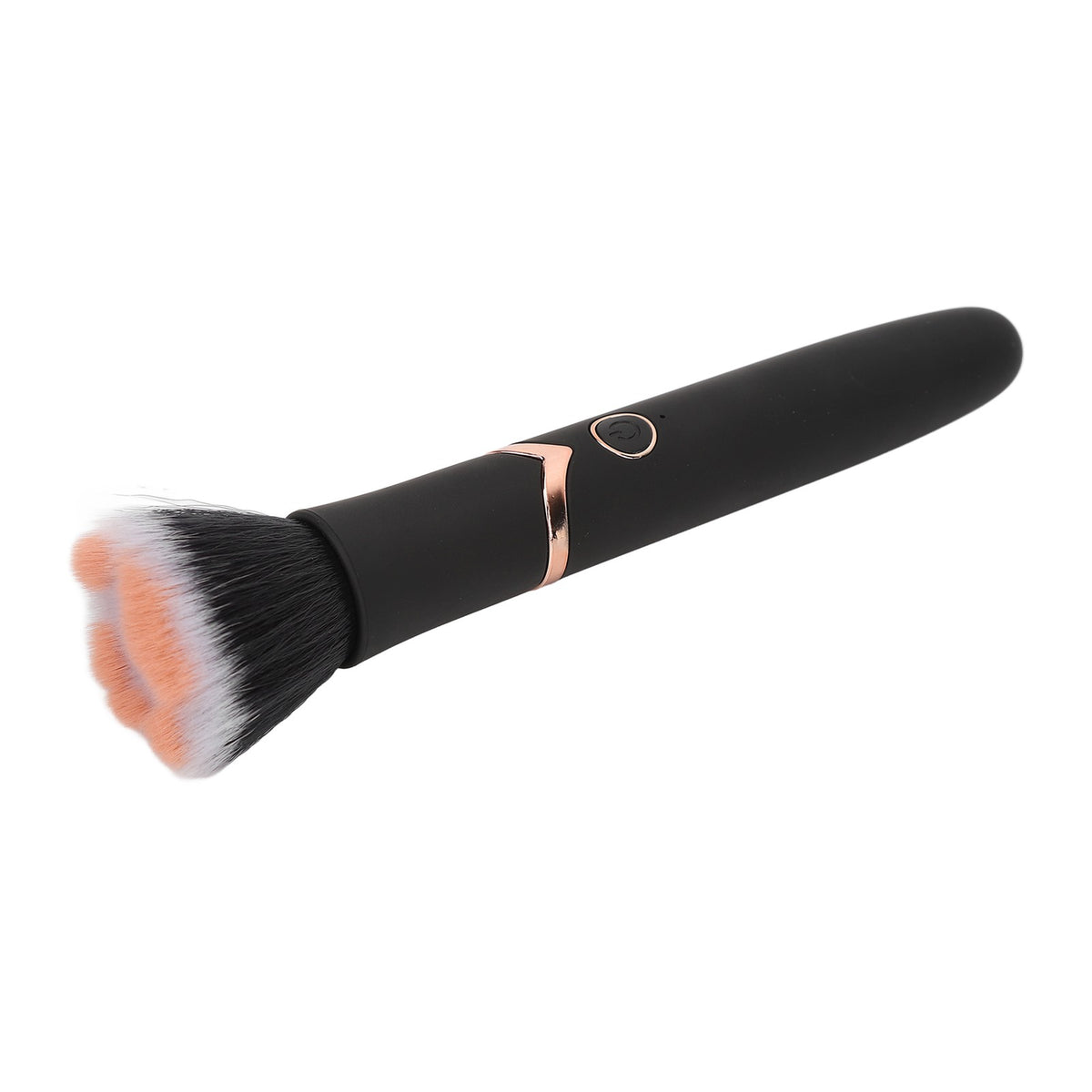 Electric Makeup Brush with 10 Gears Vibration Massage - Portable Black