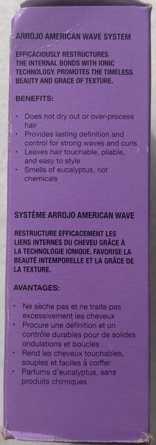 Perm Kit for Professional Hair Curling - American Wave Curls, One Application