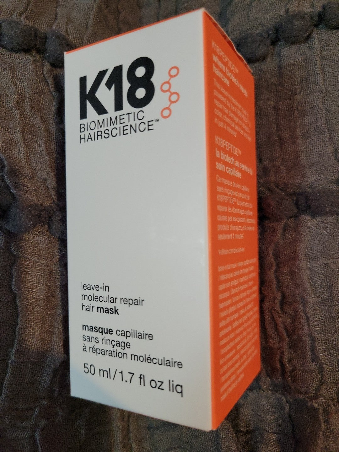 K18 Leave-In Molecular Hair Repair Mask 50ml - Hair Treatment for Damaged Hair