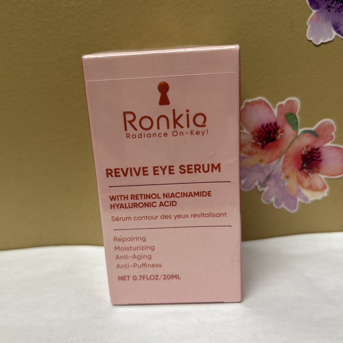 Revive Eye Serum with Retinol Niacinamide Hyaluronic Acid 0.7 oz - Brightening & Hydrating