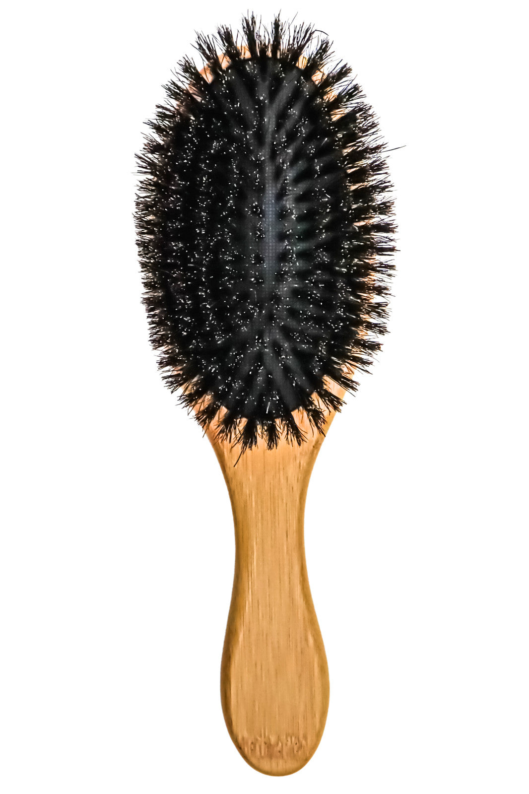 Premium Hair Brush Set with Detangler Comb & Travel Bag - Natural Shine & Frizz Control