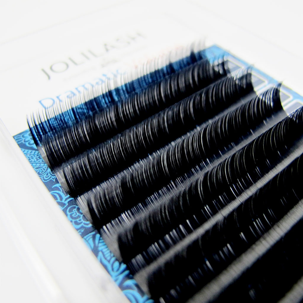 Volume Faux Mink Eyelash Extensions C D Curl 8-15mm - Professional Semi-Permanent Lashes