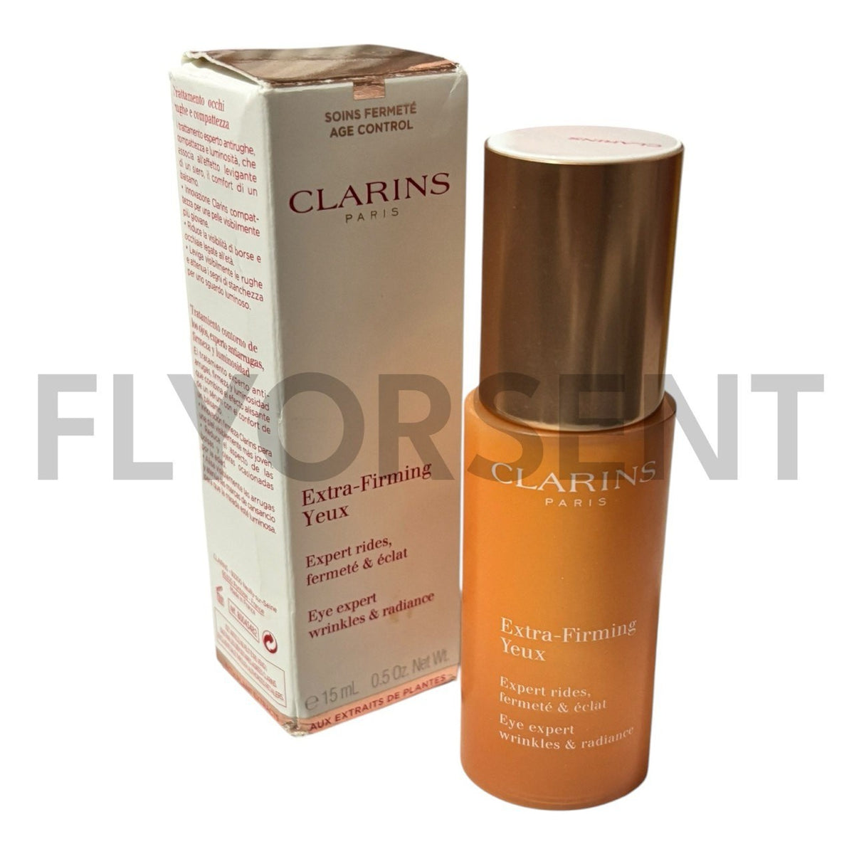Clarins Extra Firming Yeux Eye Cream for Wrinkles & Radiance 0.5oz