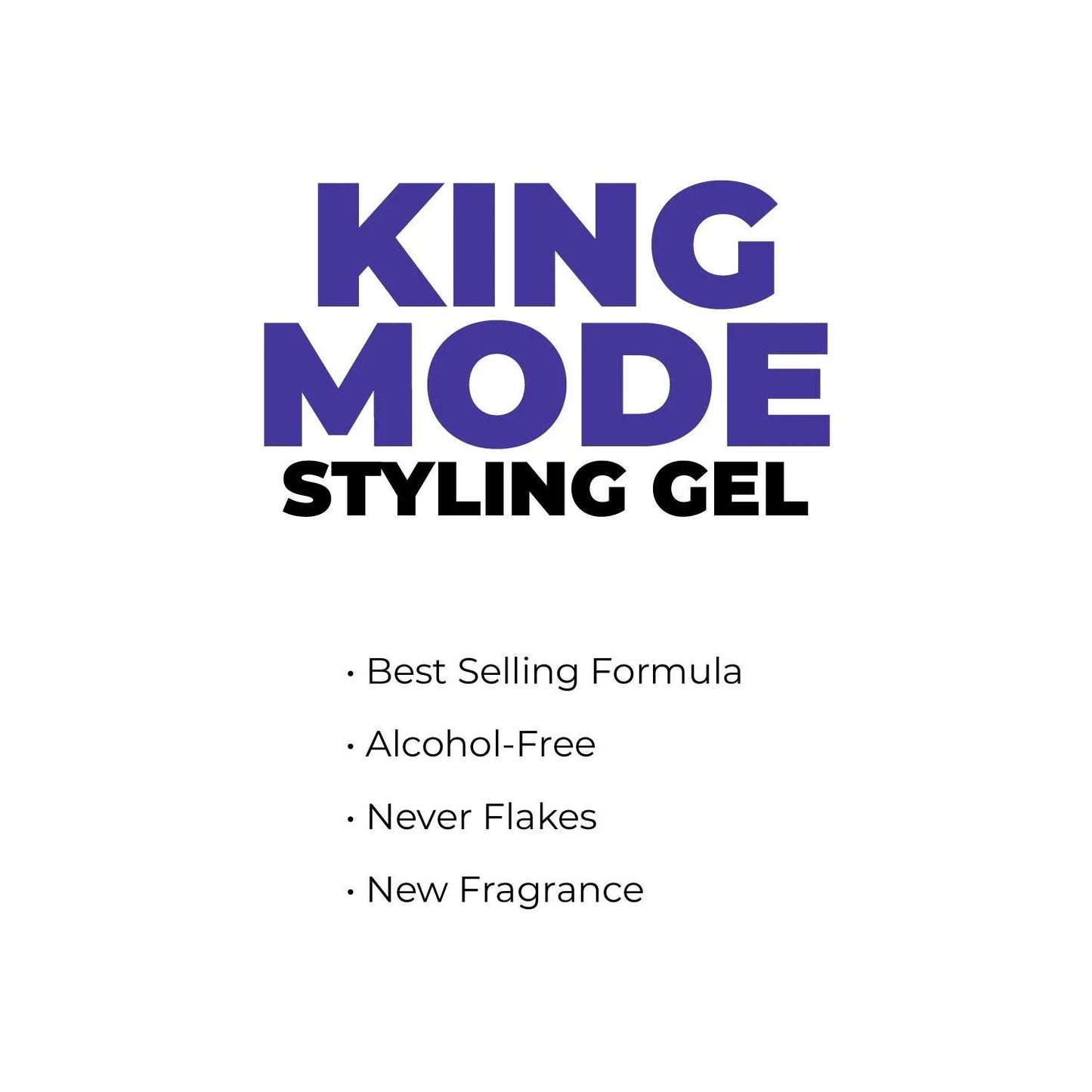 Unisex Hair Gel 32oz - Strong Hold & Shine, Alcohol-Free, Reactivates with Water
