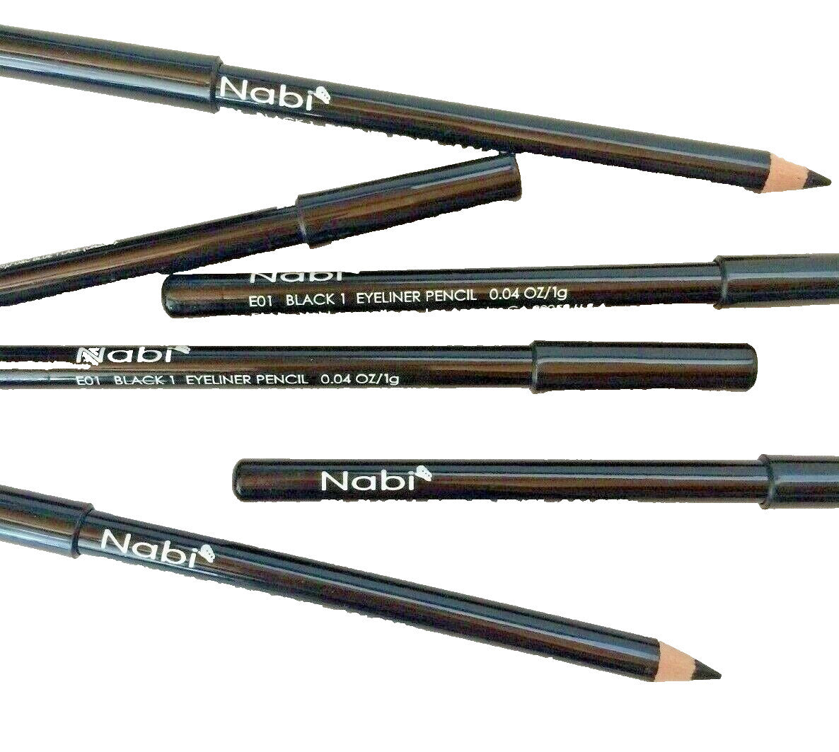 Black Eyeliner Pencil Set - Long Lasting Precise Makeup 12 Pack