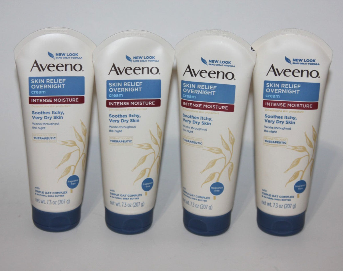 Aveeno Skin Relief Overnight Cream Intense Moisture Triple Oat Complex
