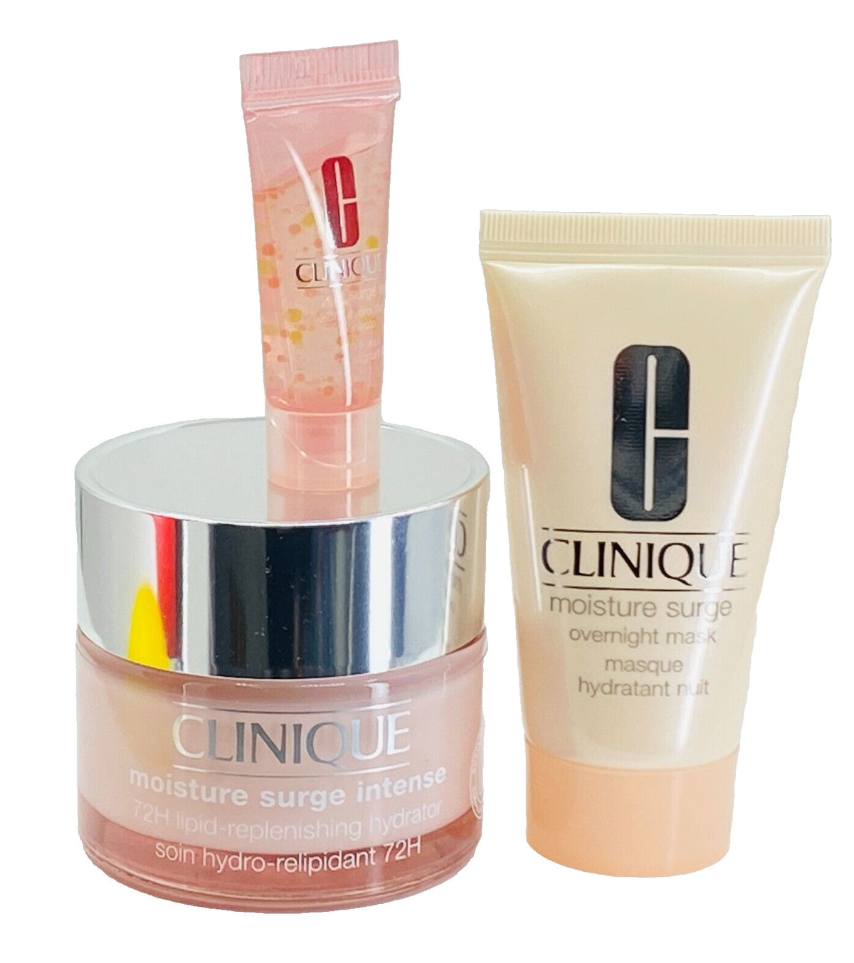 Clinique Hydrate & Glow 3-Piece Skin Care Set Hydrator Mask Eye Filler