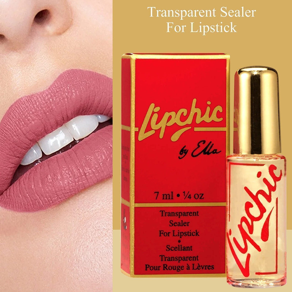 Lipstick Sealer All Day Lip Gloss & Lipstick Fixative - Clear, Smudge-Proof