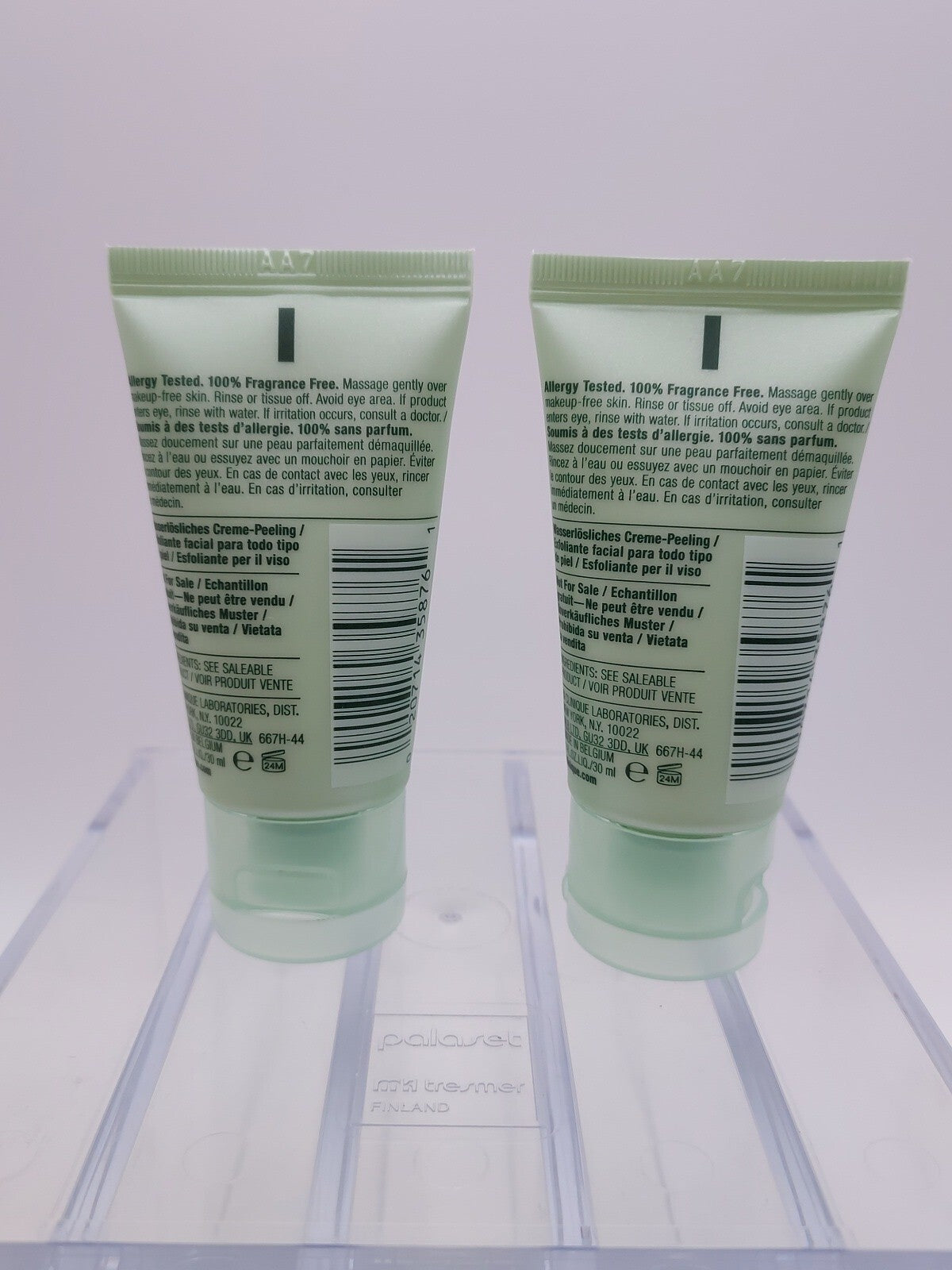 LOT OF 2 Clinique 7 DAY SCRUB CREAM RinseOff Formula Gently Cleanse