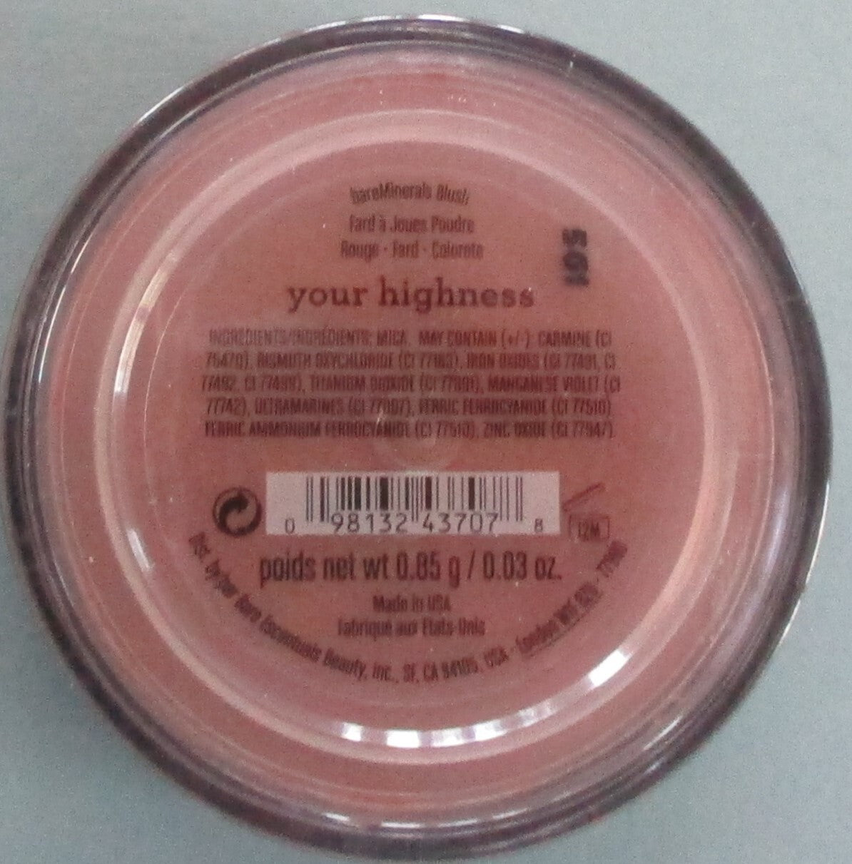 BareMinerals Blush Powder Makeup - Multiple Shades & Sizes, Factory Sealed