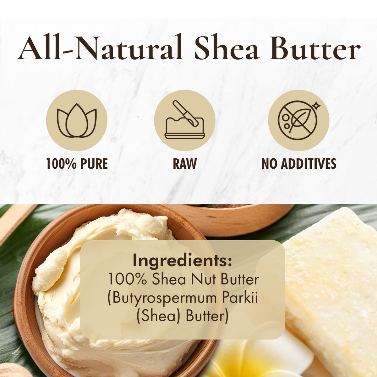Shea Butter 5 lb Bucket - Yellow, Cosmetic Grade
