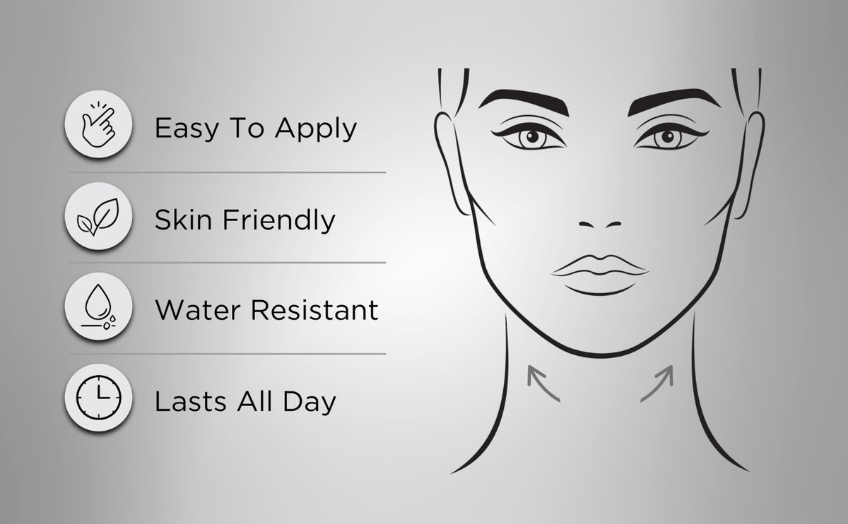 Instant Neck Lift Tape Kit - Discreet Skin Tightening & Wrinkle Removal