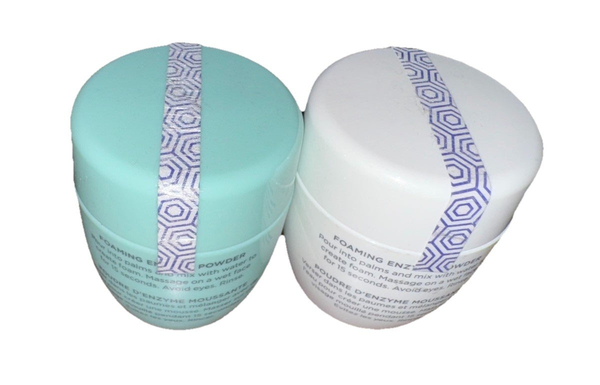Tatcha The Rice Polish Foaming Enzyme Powder Duo Classic & Deep 15g