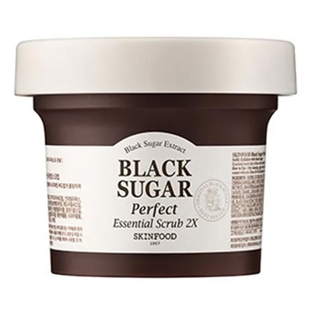 Skinfood Black Sugar Perfect Essential Scrub 2X 7.40 oz / 210g