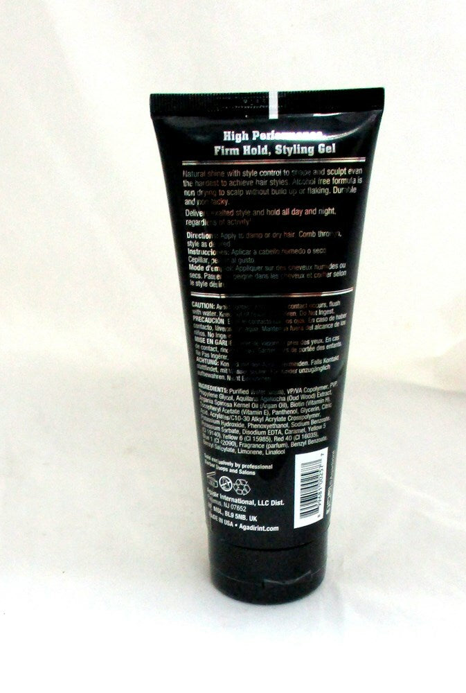 Men's Hair Gel - Firm Hold, Alcohol-Free, 6.7 oz Styling Gel