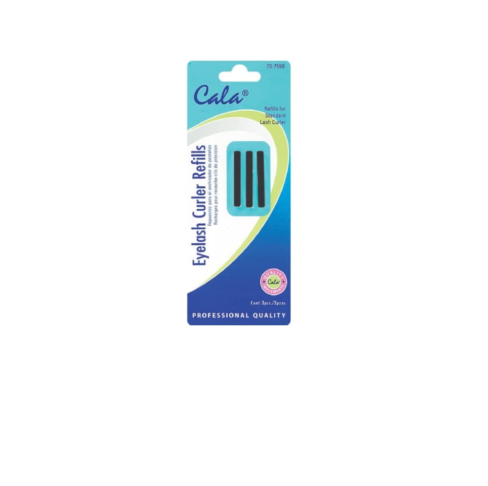 Eyelash Curler Refill Pads - 3 Pack for Standard Lash Curlers