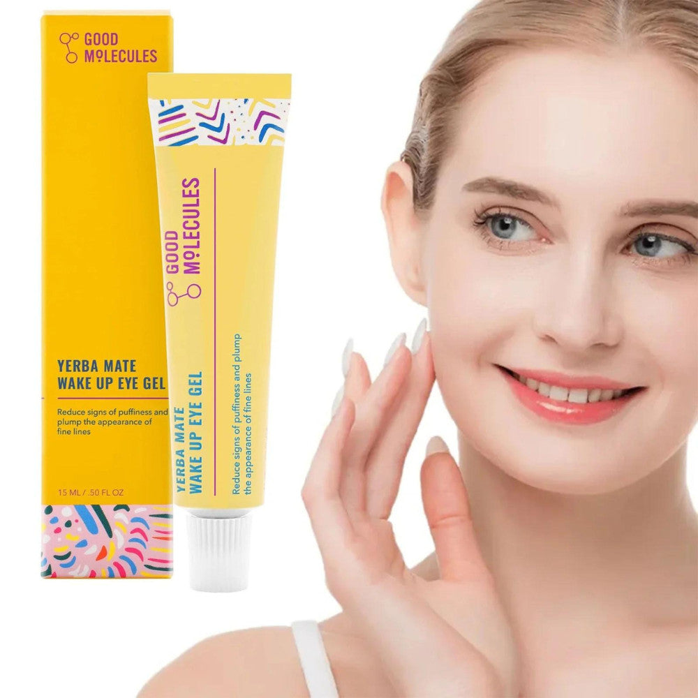 Revitalizing Yerba Mate Eye Gel for Puffiness Dark Circles 15ml