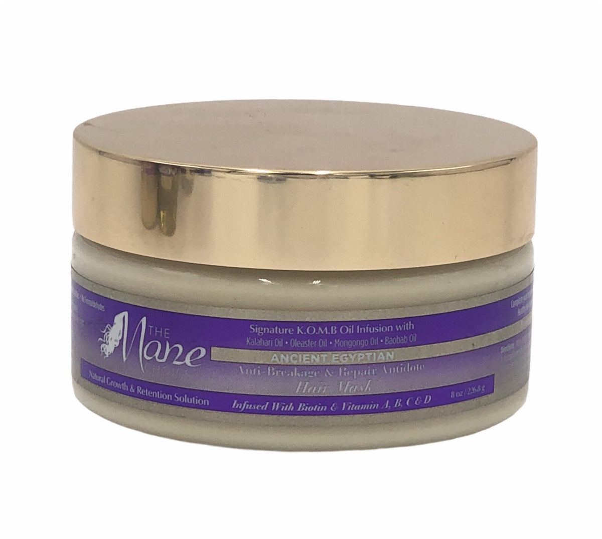 Anti Breakage Hair Mask 8 oz - Natural Repair & Shine for All Hair Types
