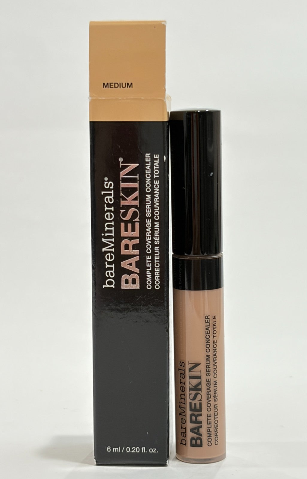 BareMinerals Bareskin Complete Coverage Serum Concealer Medium 0.2 oz 6 ml