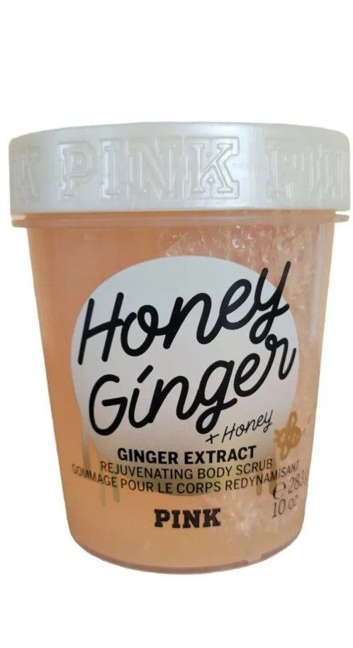 (2)NEW Victoria Secret Honey Ginger & Coconut Body Scrub, 10 OZ ea -