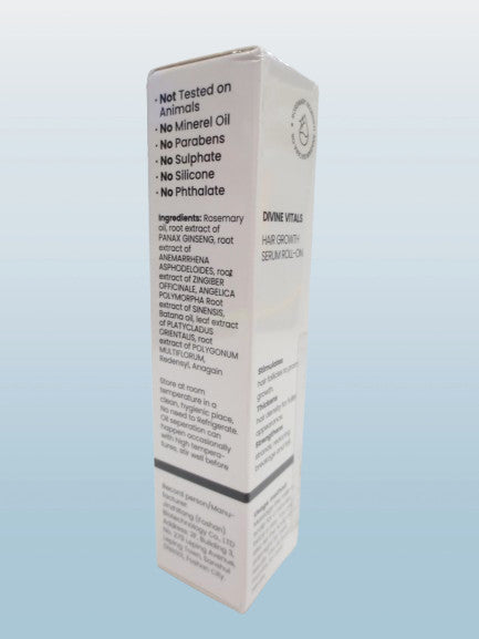 Hair Growth Serum Roll-On 0.84 oz - Pack of 2