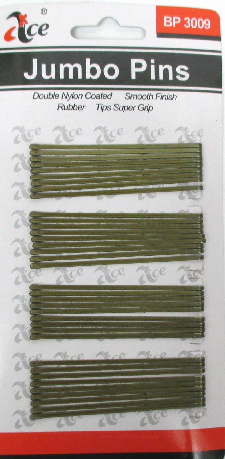 Choose Quantity-- 2.75 " JUMBO BOBBY PINS STYLING COATED RUBBER