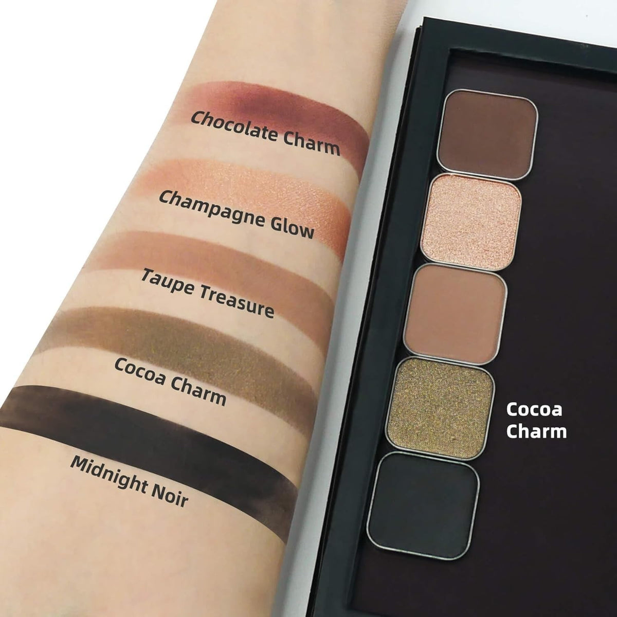 Nude Taupe Matte Eyeshadow Single Refill - Highly Pigmented & Blendable