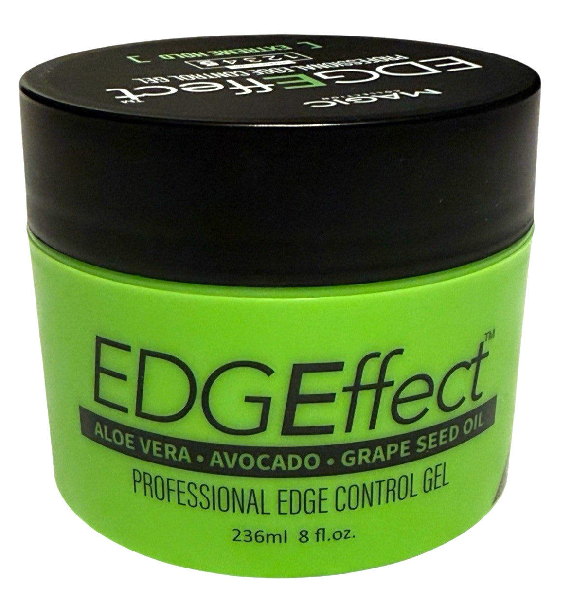 Extreme Hold Hair Gel with Avocado, Aloe Vera & Grape Seed Oil - 8oz, 3-Pack