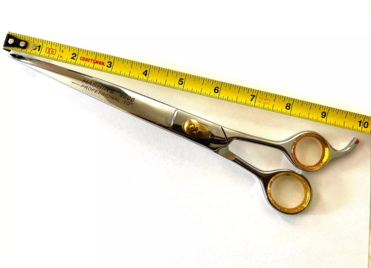 Professional 10" Curved Barber Hair Cutting Scissors Shears