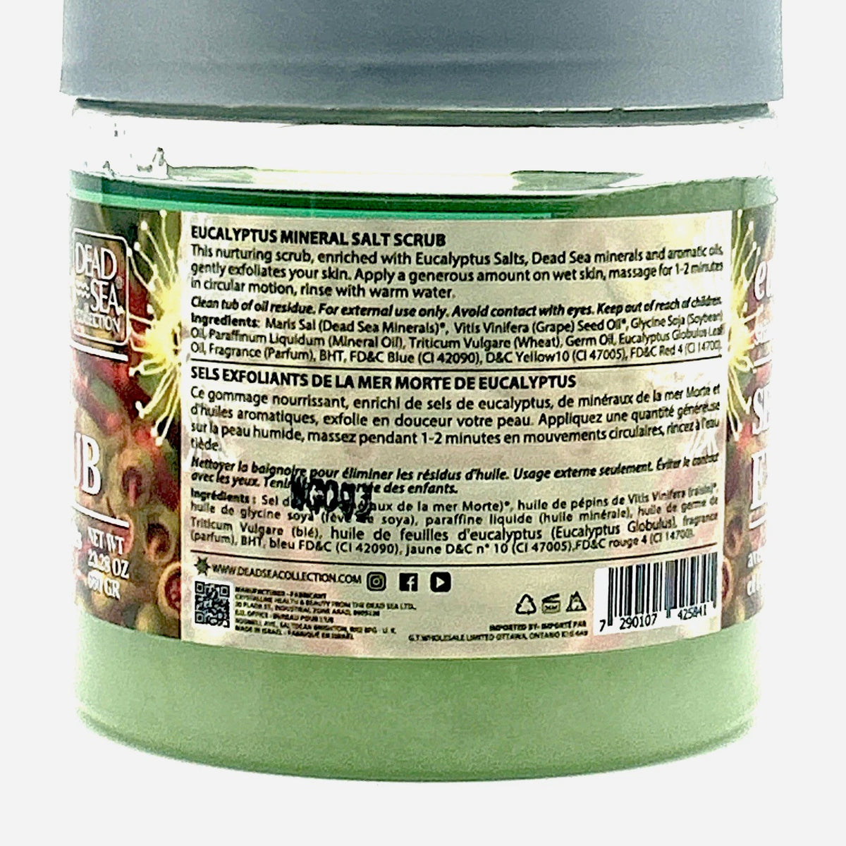 Dead Sea Collection Eucalyptus Exfoliating Mineral Salt Scrub (23.28