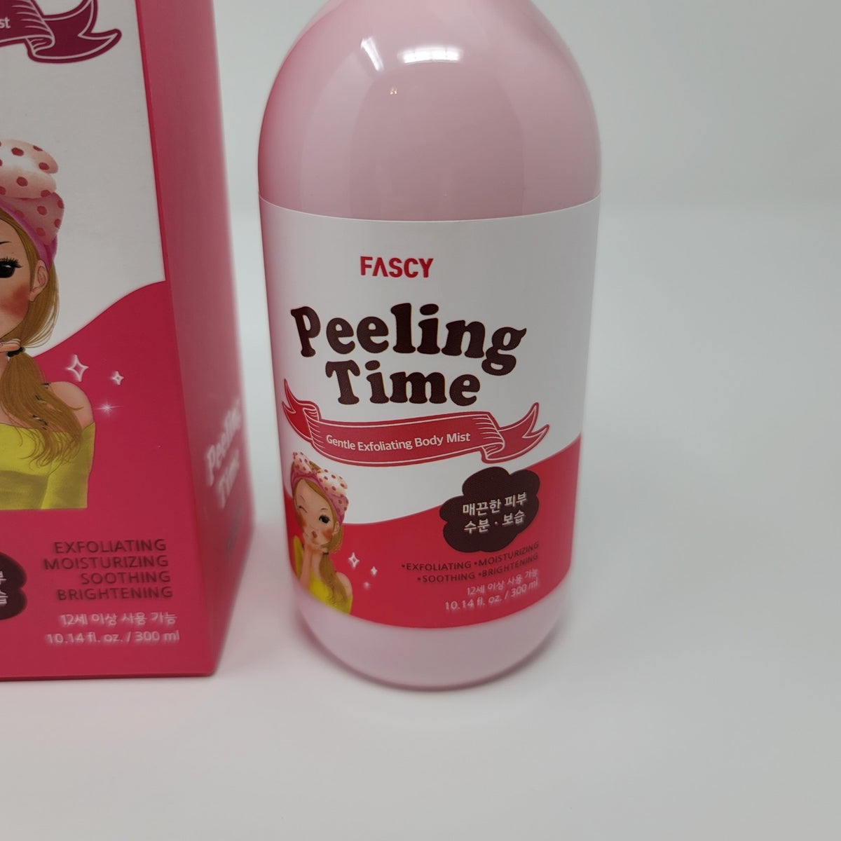 K Beauty Fascy Peeling Time Gentle Exfoliating Body Mist Spray 10.14