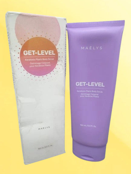 MAELYS GET-LEVEL KERATOSIS PILARIS BODY SCRUB 5 OZ BOXED
