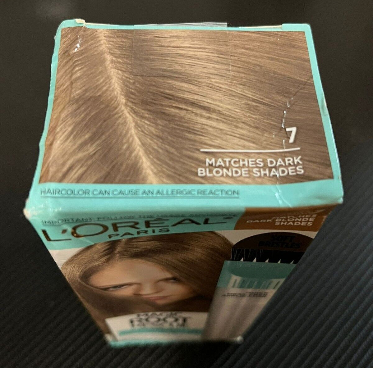 Permanent Hair Color 7 Dark Blonde - Root Touch Up Kit