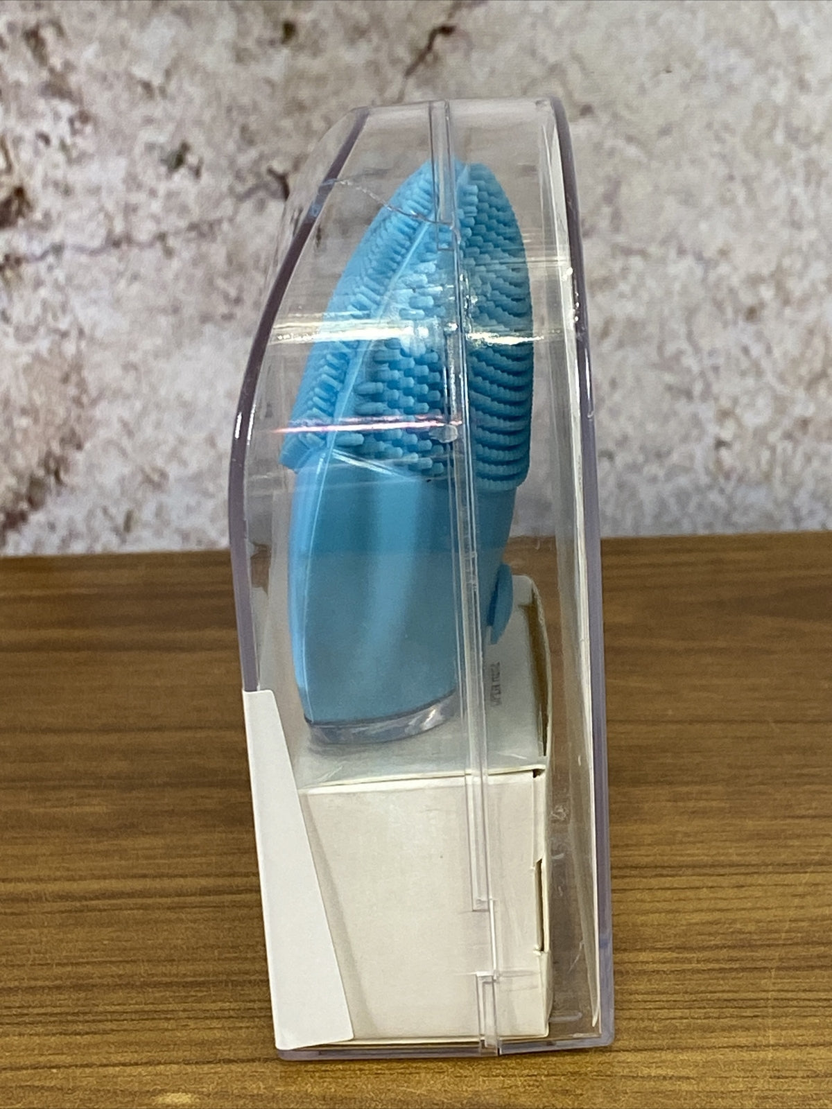 Mini Waterproof Facial Cleansing Brush - Blue for Deep Skin Care