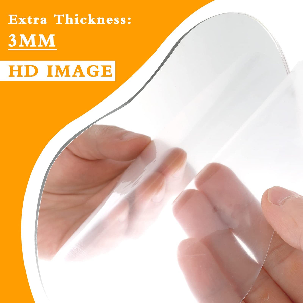 Aesthetic Vanity Mirror with Stand - Cloud-Shaped Acrylic Makeup Mirror