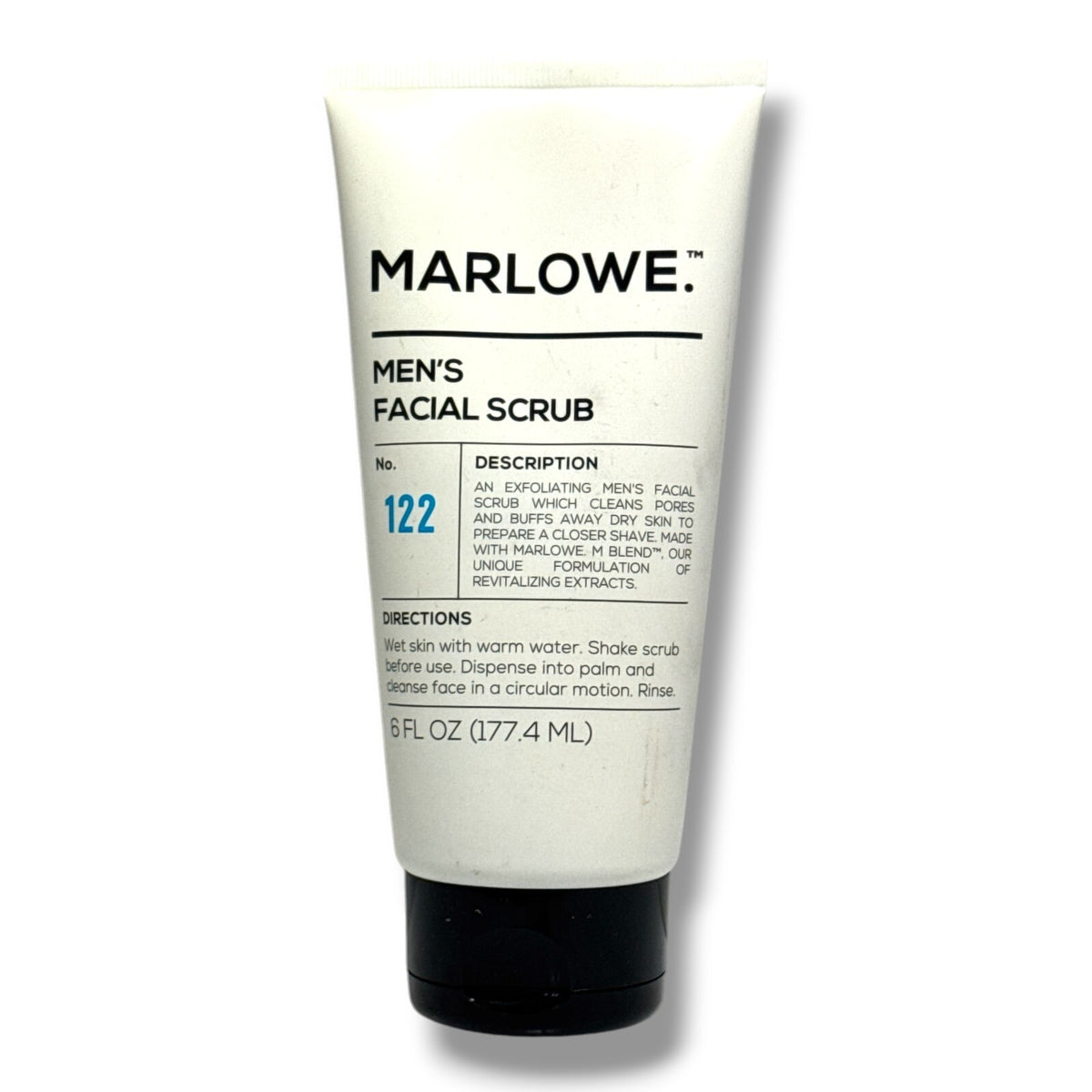 Marlowe Men's Facial Scrub No.122 (6 fl.oz./177.4ml) New