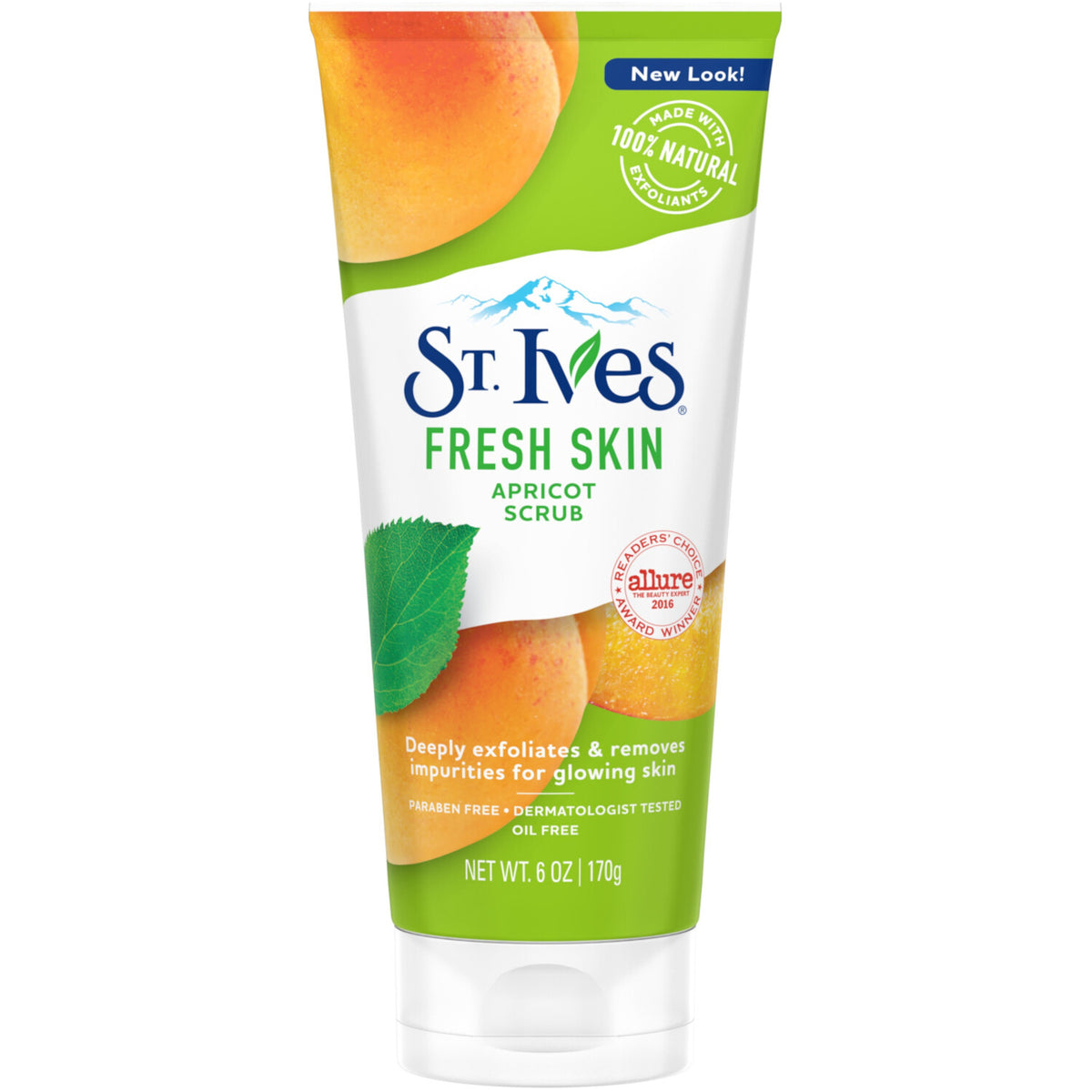 St.Ives Naturally Clear Fresh Skin Invigorates & Smooths Apricot
