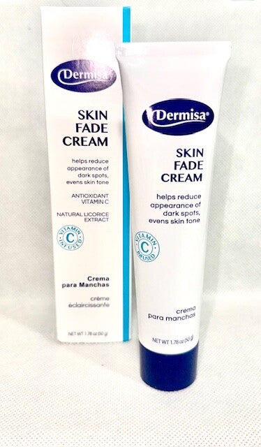 Dermisa Skin Fade Cream 1.78 oz for Dark Spot Reduction & Even Skin Tone