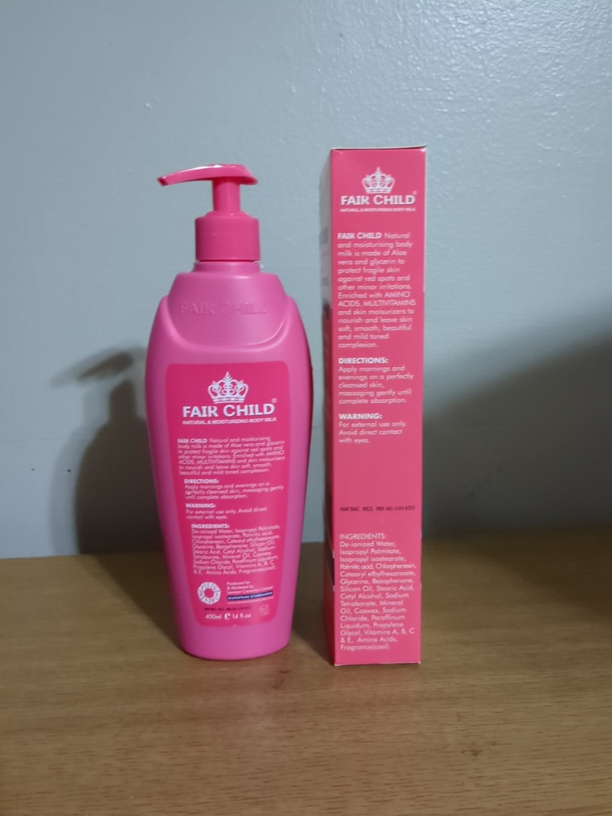 Kids & Teens Face Body Lotion with Amino Acids & Multivitamins 400ml