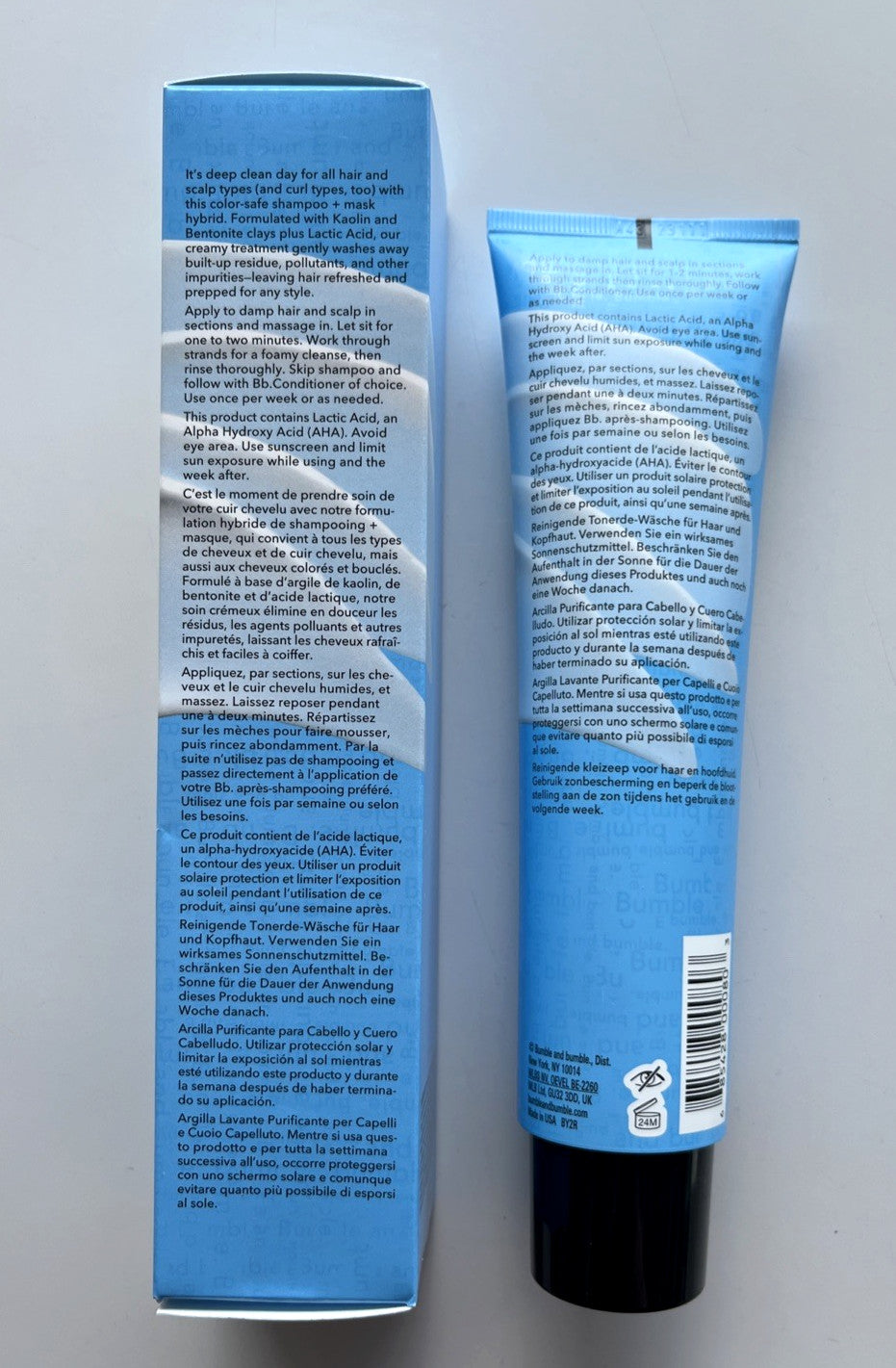 Bumble and bumble Sunday Purifying Clay Wash - Color Safe Hair Cleanser 5 oz