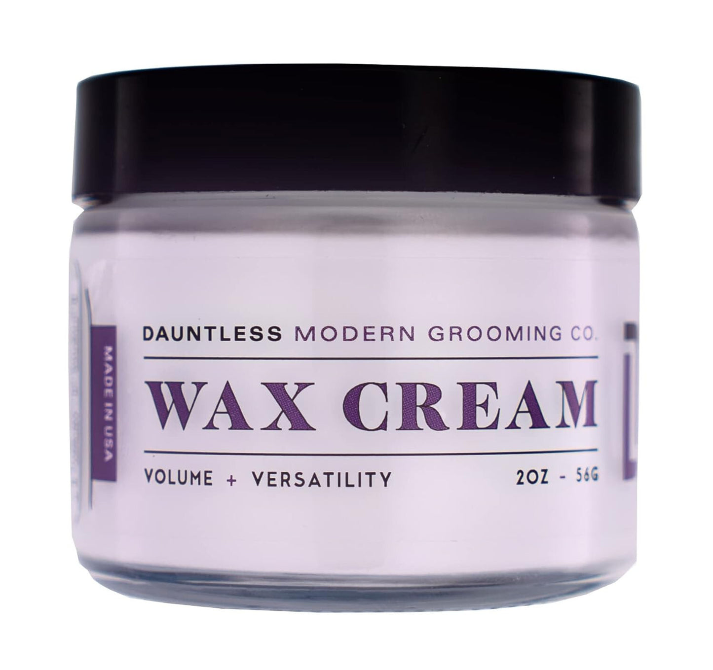 Medium-Firm Hair Wax Cream for Men & Women - Versatile Styling 2oz