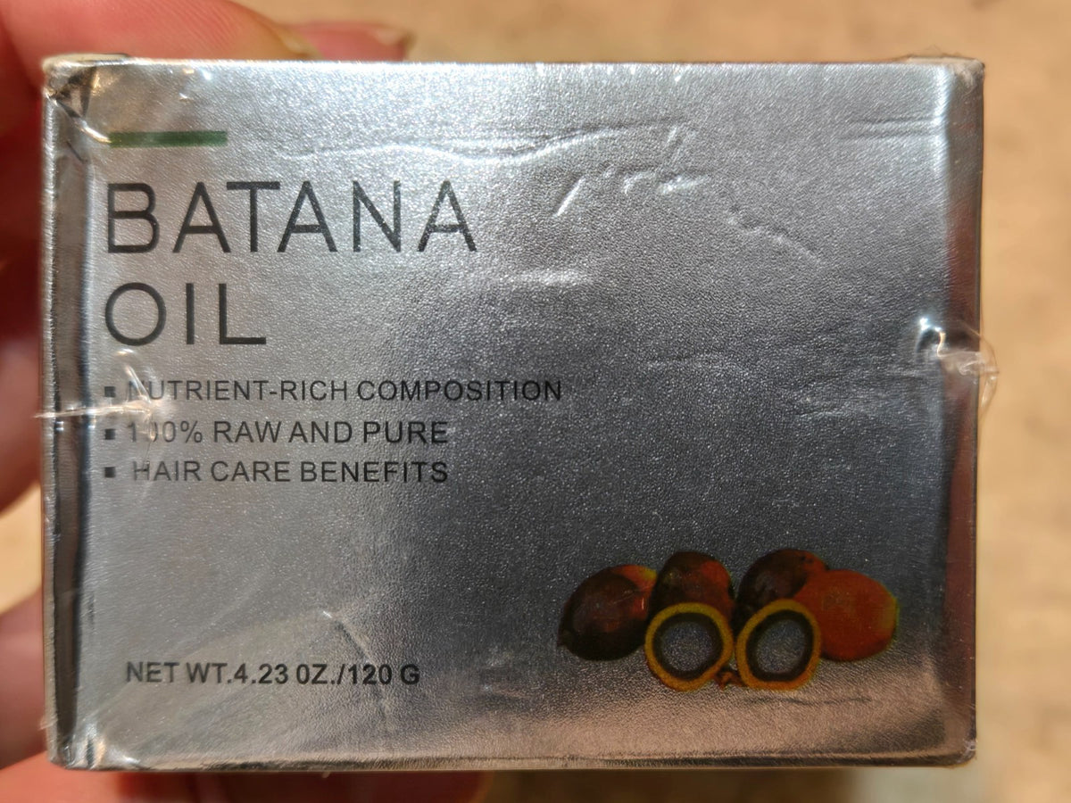 Batana Hair Oil for Hair Growth - 100% Pure & Raw (2-Pack, 4.23 oz Each)
